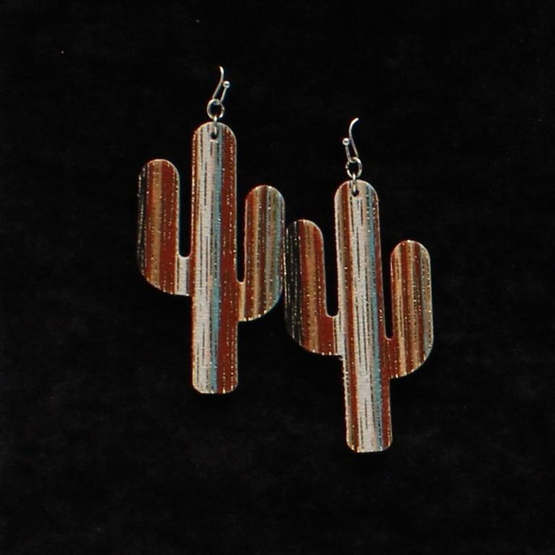 Stripped Cactus Earrings