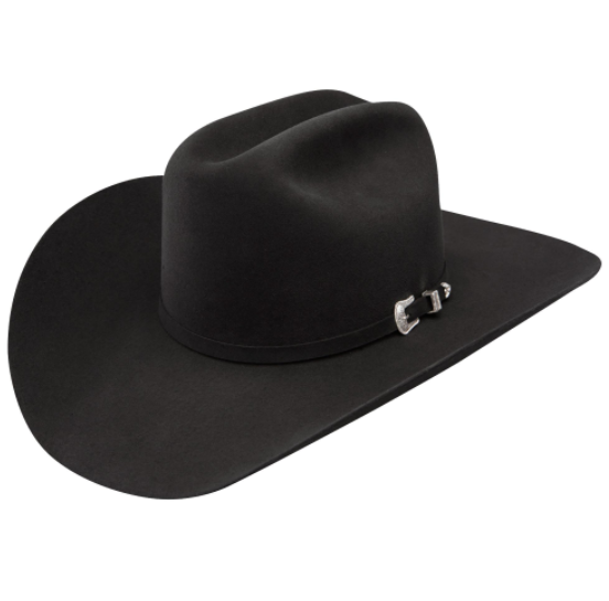 Resistol “Tucker” Black Wool Felt Hat