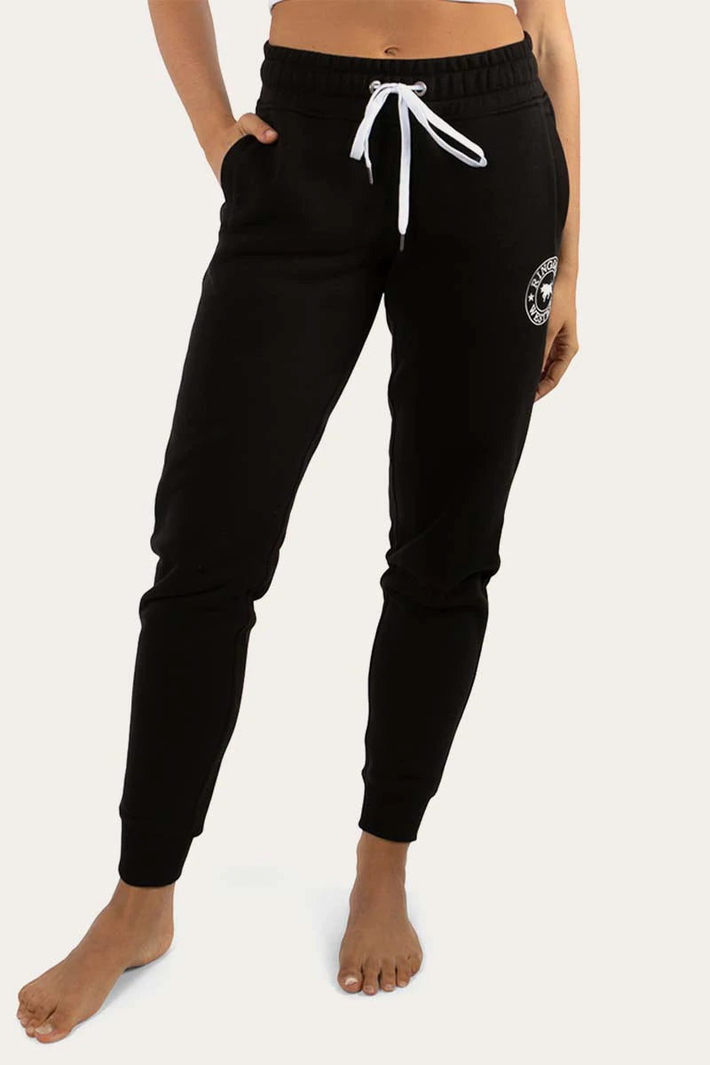 Ringers Western Womans Lorne Trackpants Black SIZE 18