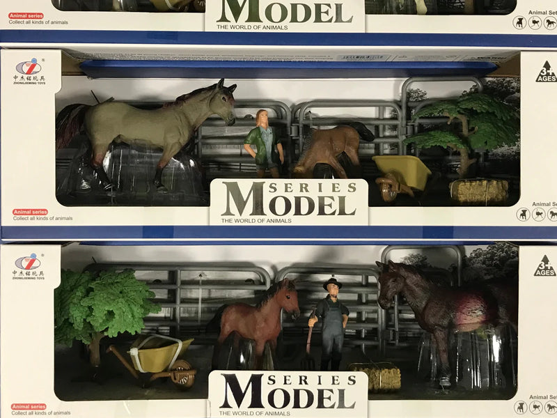Farm Animals Horse & Foal Figure & Accessories Assorted