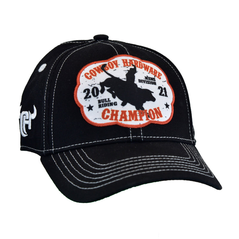 Boys Champion Buckle Black Cap