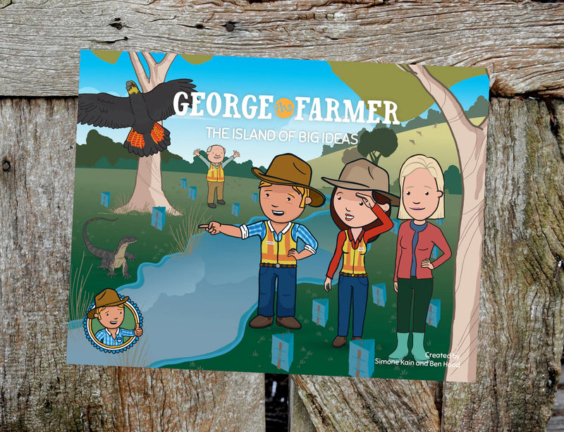 George The Farmer - Island of Big Ideas Book