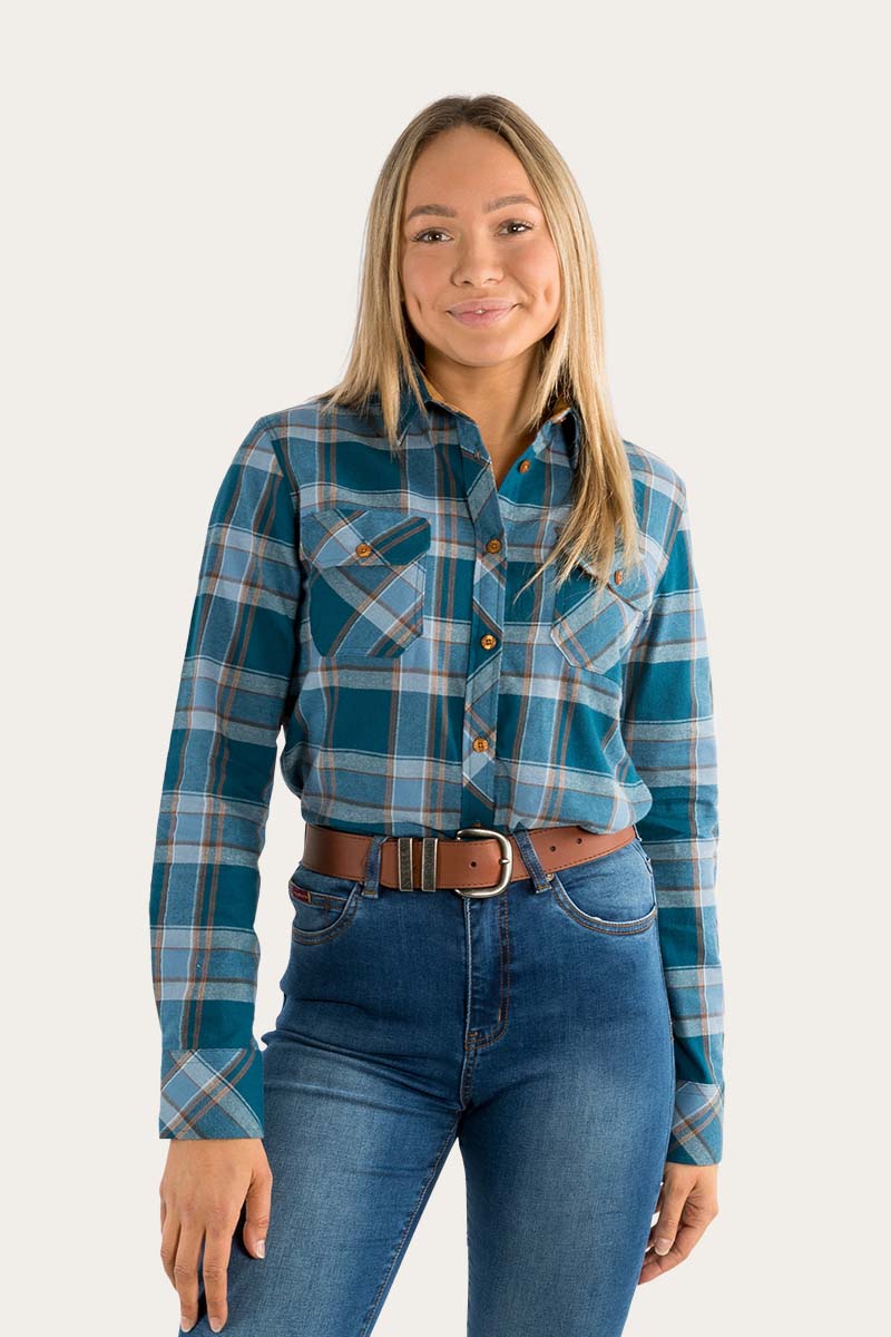 Ringers Western Millie Womens Flannel Shirt SIZE 14 & 16