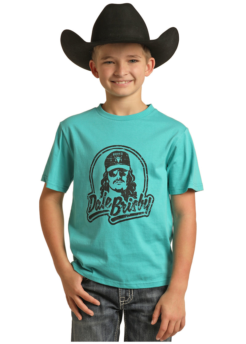 Boys Dale Brisby  Turquoise Tee