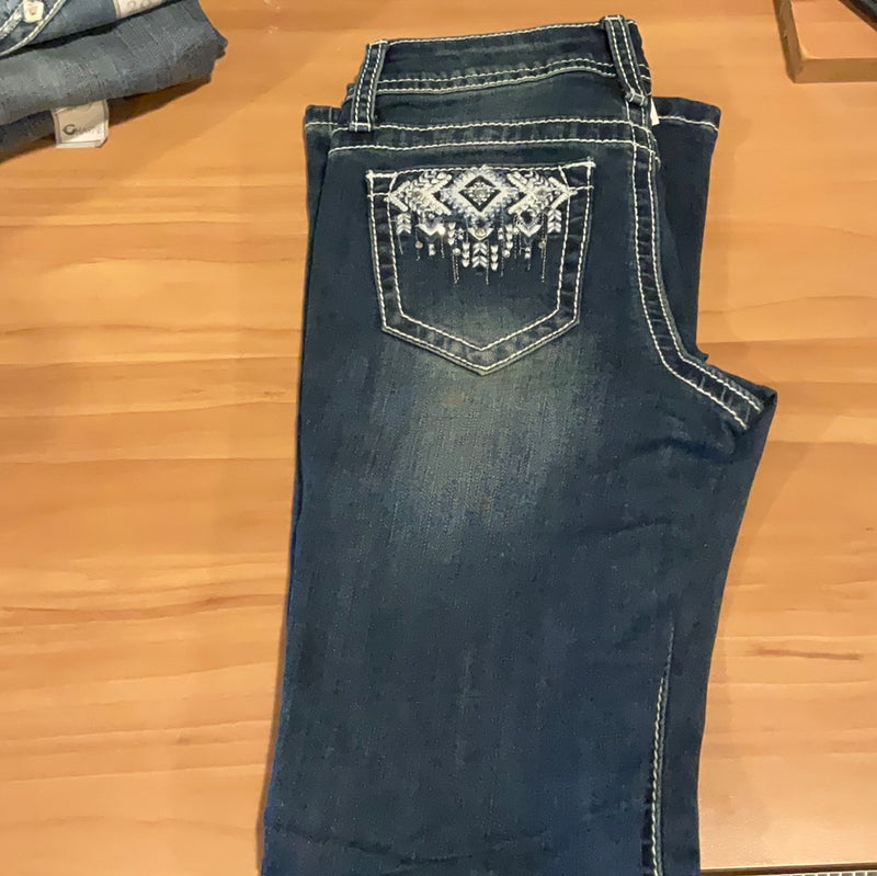 Girls Aztec Charme Jeans