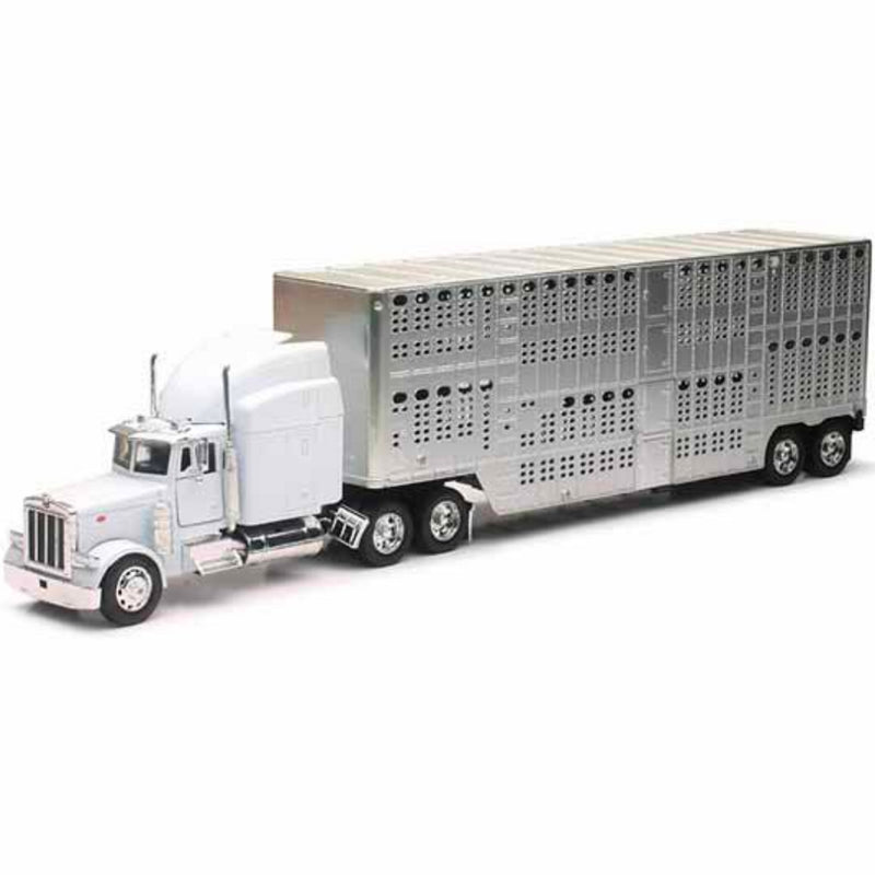 Large Toy Peterbuilt Cattle Truck / Bull Hauler
