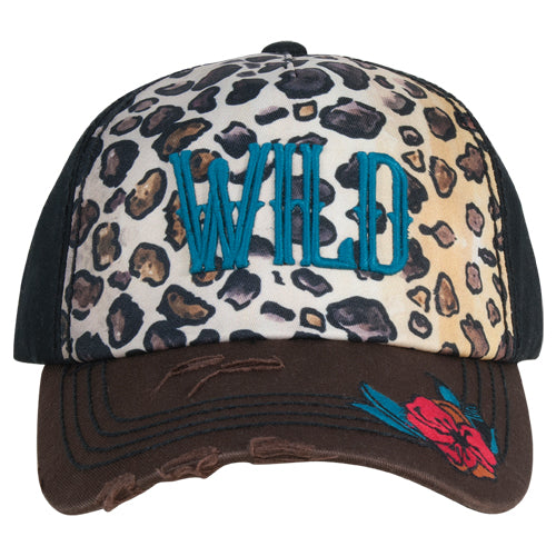 Leopard Print Wild Cap – Claytons Western & Outdoors