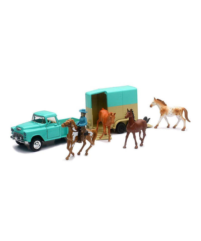 Valley Ranch Aqua Horse Float Set