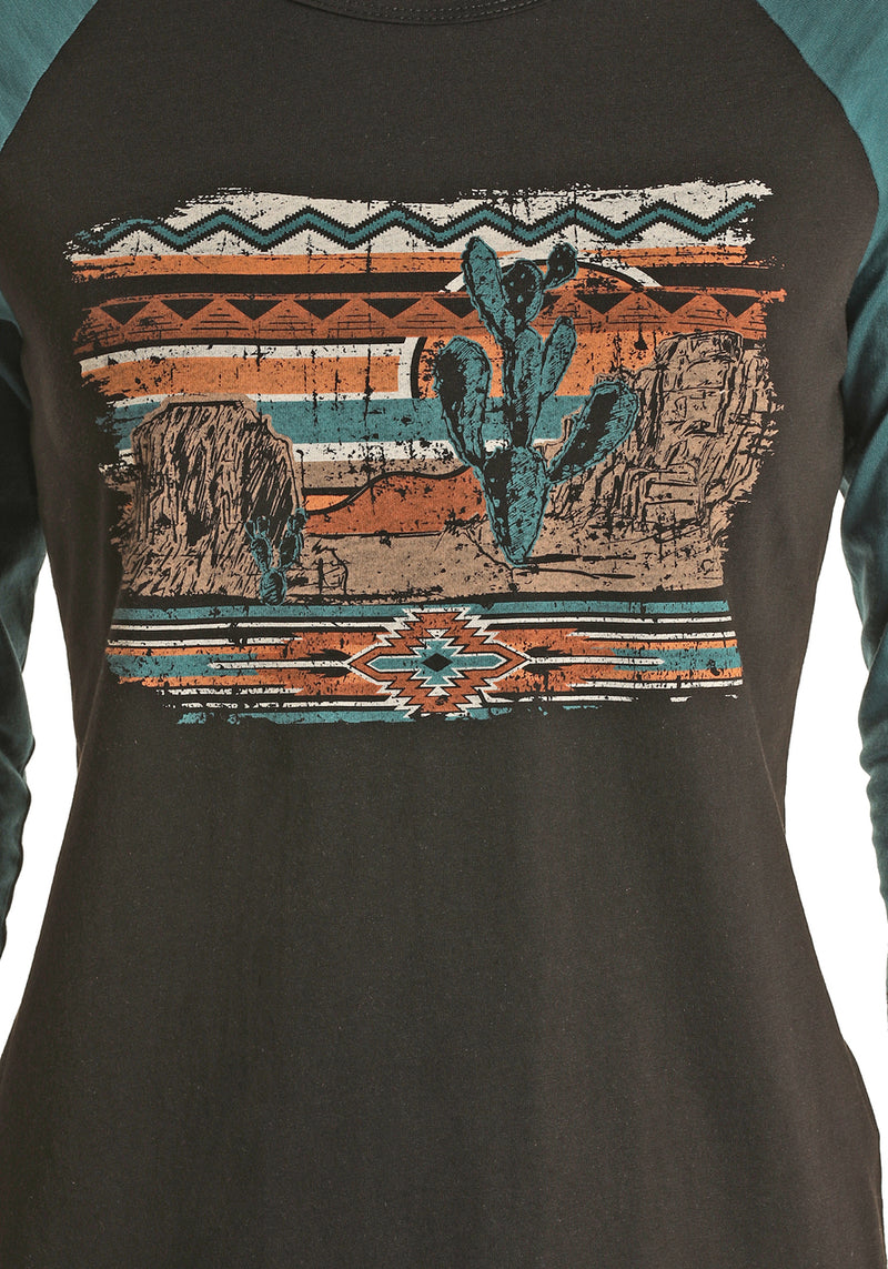 Desert Print Womans Graphic Tee