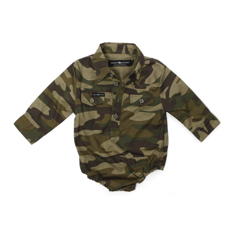 Ringers Western Limited Edition: Toddlers Camo onesie - Camo