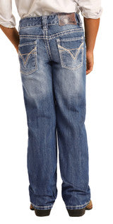 Boys Regular Fit BB Gun Bootcut Jeans