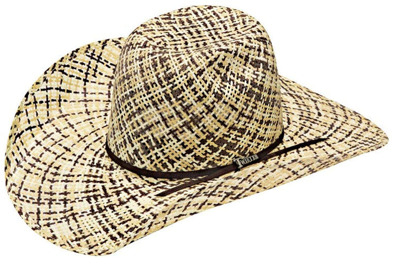 Punchy Cowboy Twisted Weave Canvas Hat