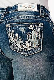 Girls Grace In LA cactus Jeans