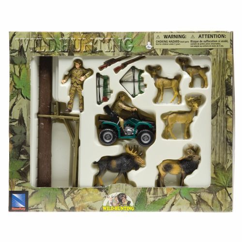 Tree Stand Deer Hunter Bow/Riffle Toy Set