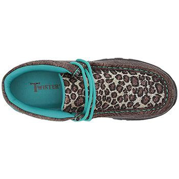 Girls Lesley Leopard Print Shoes