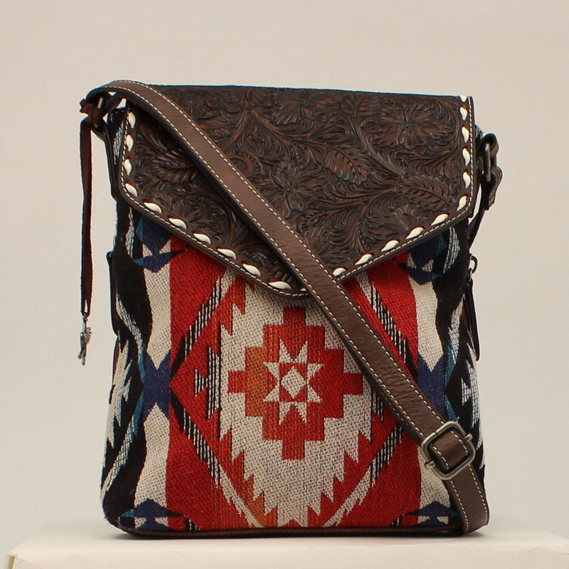 Angel Ranch Multicolour Aztec Crossbody Bag