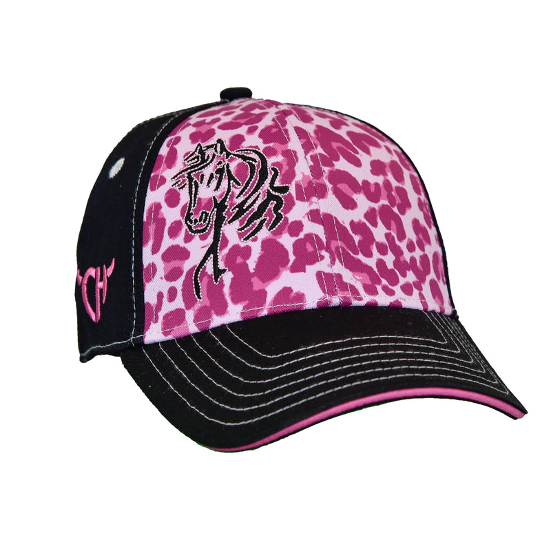 Girls Leopard Print Cap