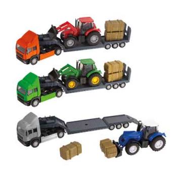 Country Life Diecast Tractor Transporter