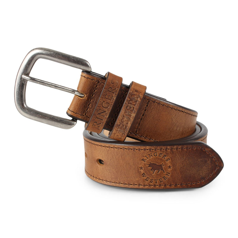 Ringers Western Jackson Burnt Brown Belt