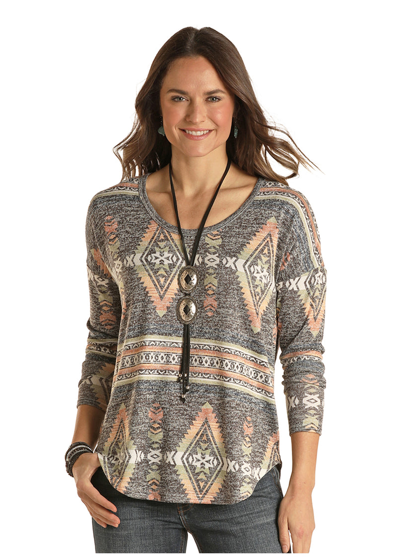 Womans Printed Sweater
