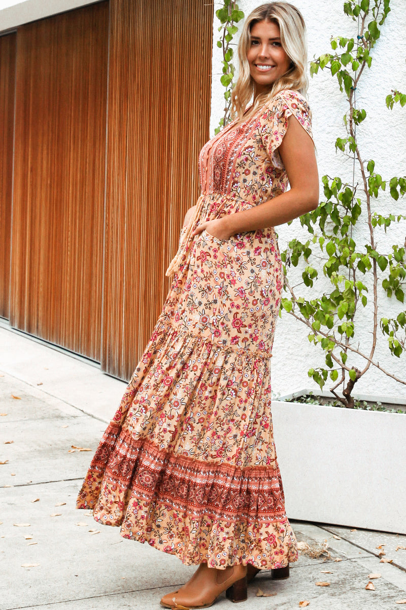 Womans Sandra Maxi Dress
