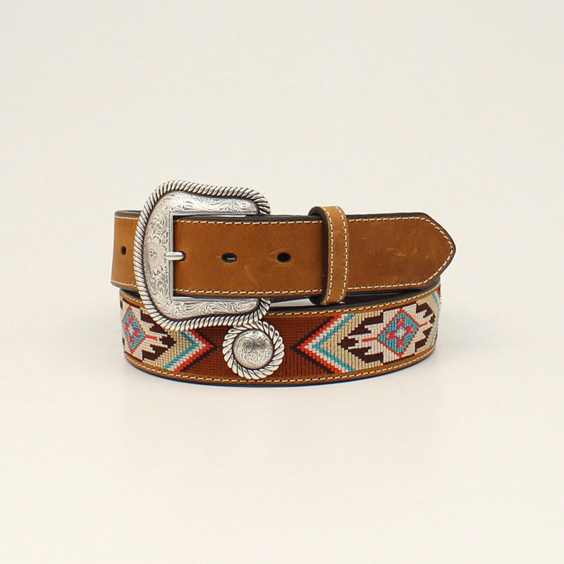 Womans Southwestern Ebroidered Western Belt