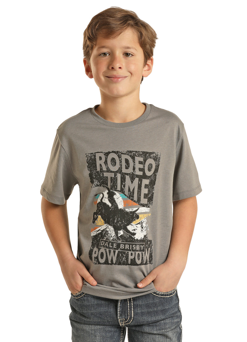 Boys Dale Brisby Rodeo Time Tee