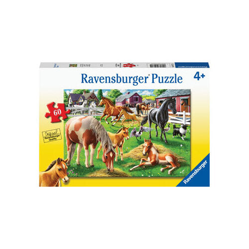 Ravensburger Happy Horses Puzzle 60pc