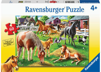 Ravensburger Happy Horses Puzzle 60pc