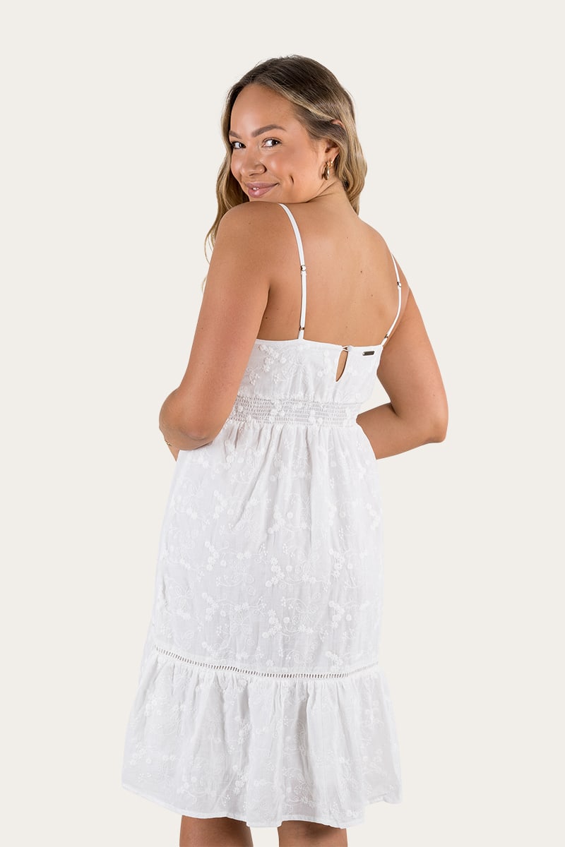 Ringers Western Jewel Womans Dress - WhiteSIZE 6 & 8