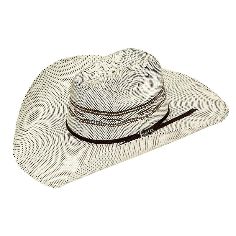 Colton Ivory/Brown Canvas Hat