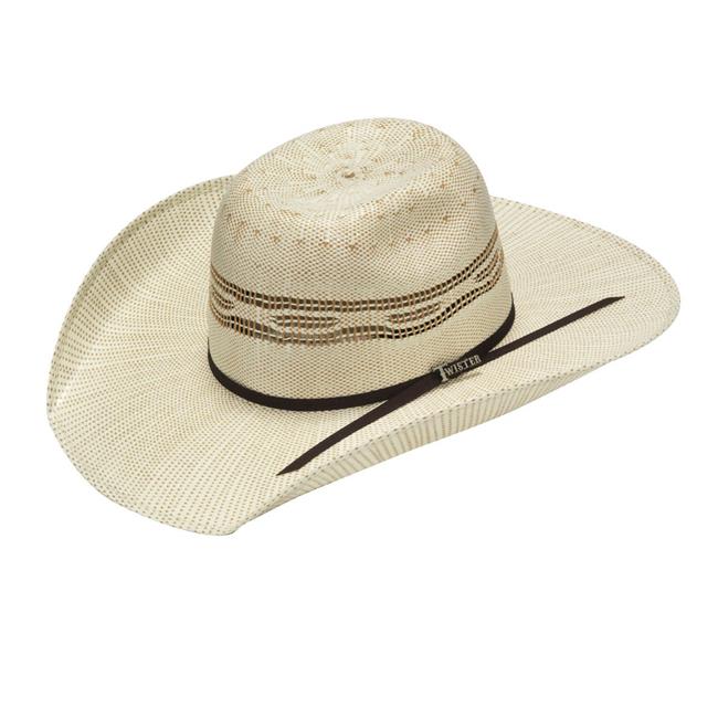 Kids Punchy Cowboy Ivory/Tan Bangora Hat