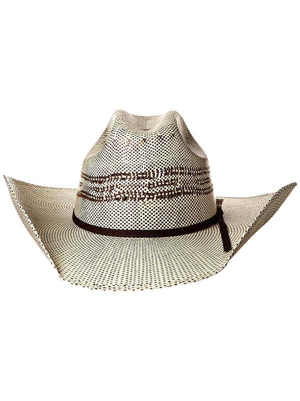 Colton Ivory/Brown Canvas Hat