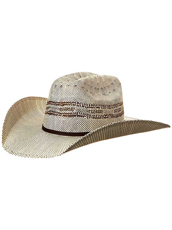 Colton Ivory/Brown Canvas Hat