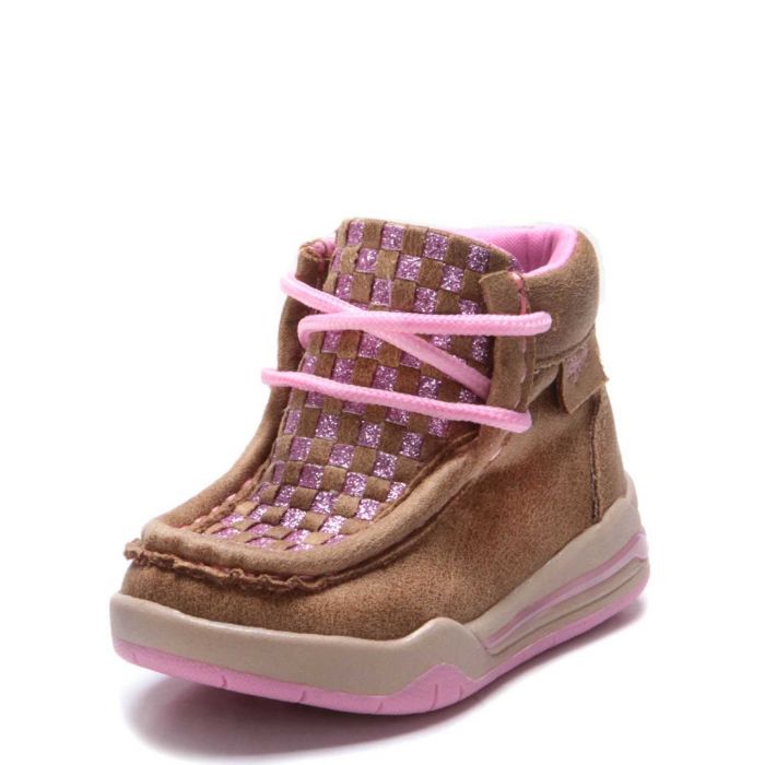 Toddler Girls Pink Light Up Lauren Shoes