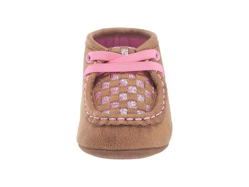 Infant Baby Bucker Pink Lauren Boots
