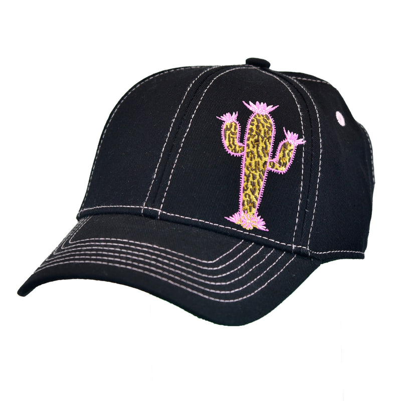 Girls Leopard Cactus Cap