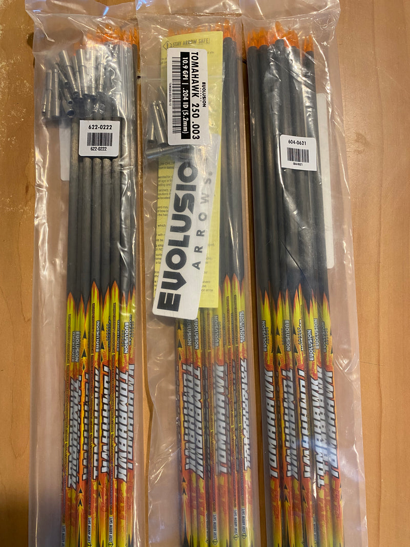 Evolusion Tomahawk Arrows