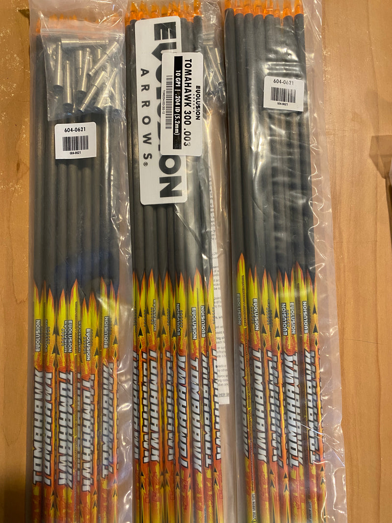 Evolusion Tomahawk Arrows