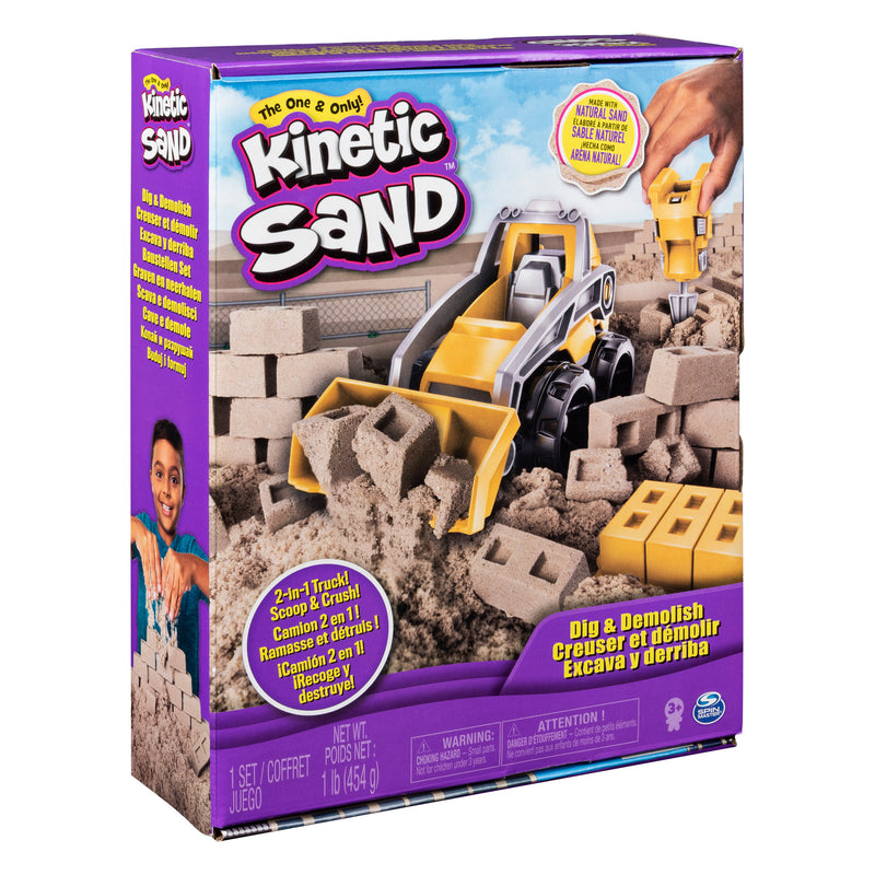 Kinetic Sand Dig & Demolish